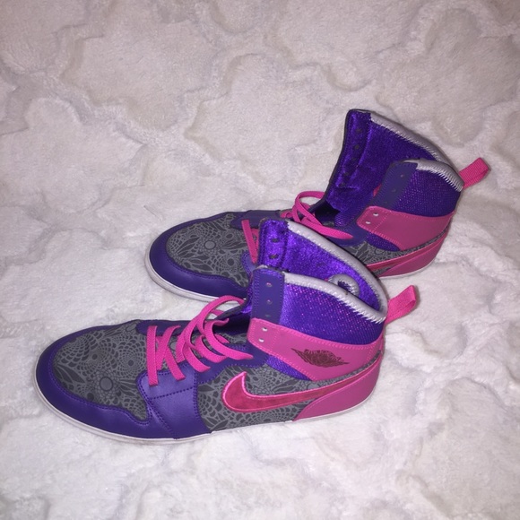 RARE AIR JORDAN 1 SKINNY HIGH GS - Picture 4 of 7